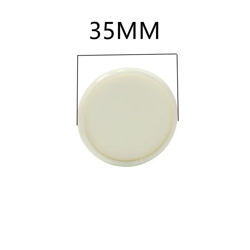 35MM100PCS plastic solid binding ring buckle, T-shaped mushroom hole loose-leaf notepad DIY special binding consumables.