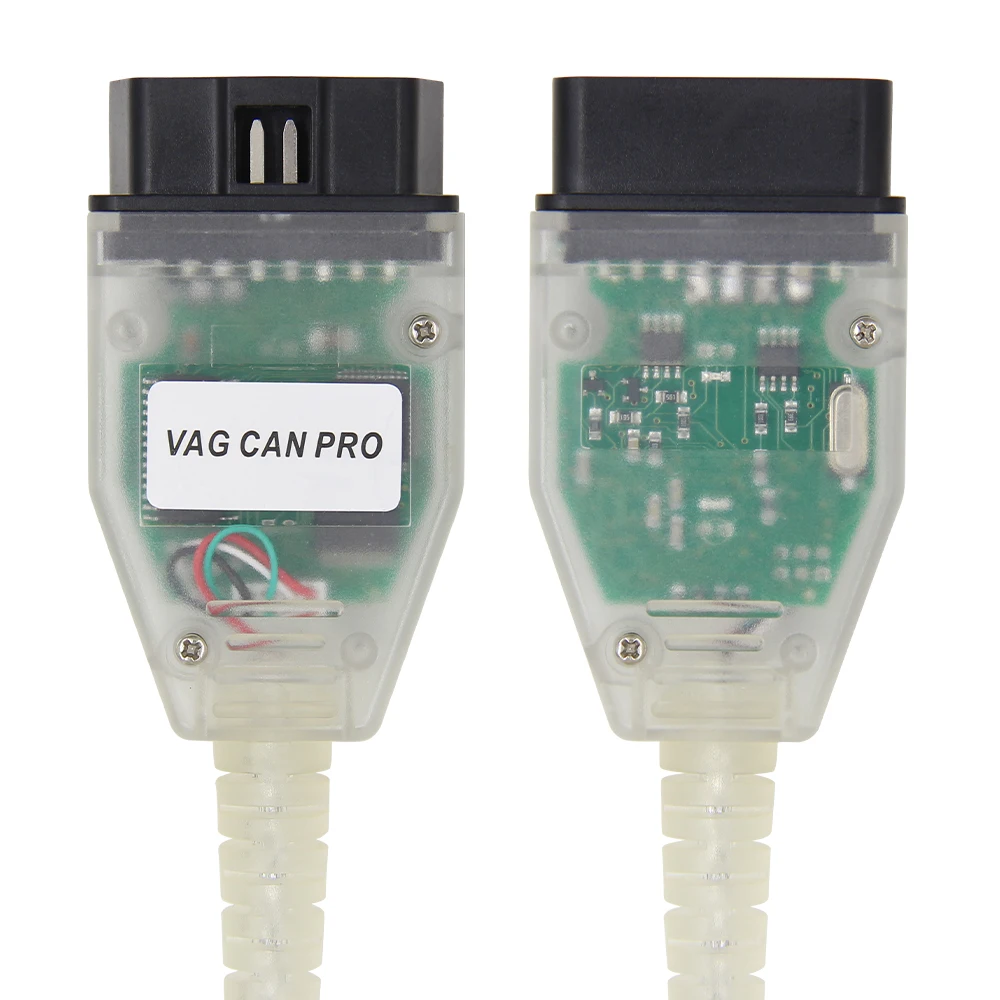 VAG CAN PRO VCP 5.5.1 OBD2 Auto Car Diagnostic Tools OBDII Interface K-line for AUDI for VW Multilingual OBD Cable view 6