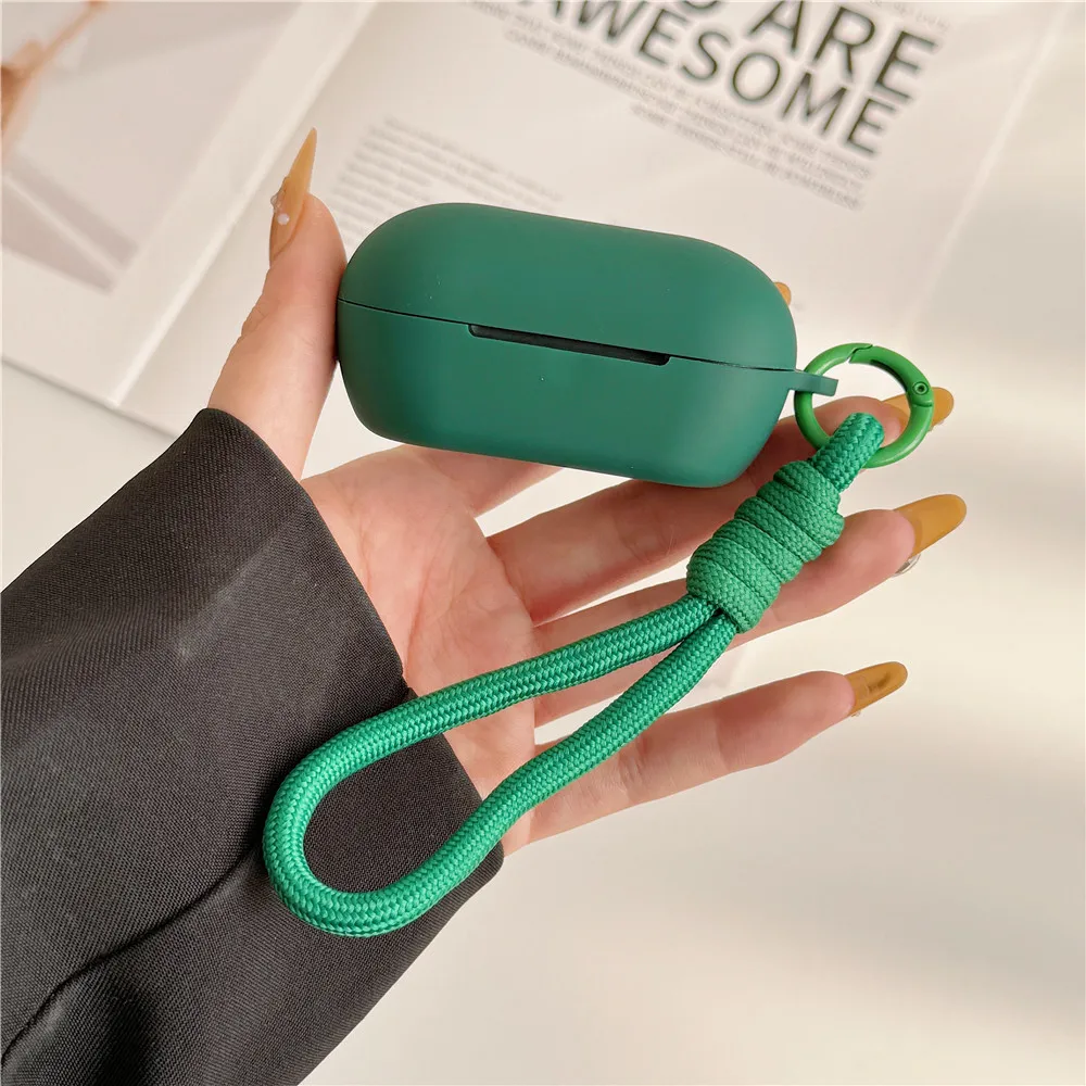 Suitable for Sony WF-C500N Earphone Protective Cover Bluetooth Earphone Silicone Solid Color Cover Suitable for Sony WF-C510N