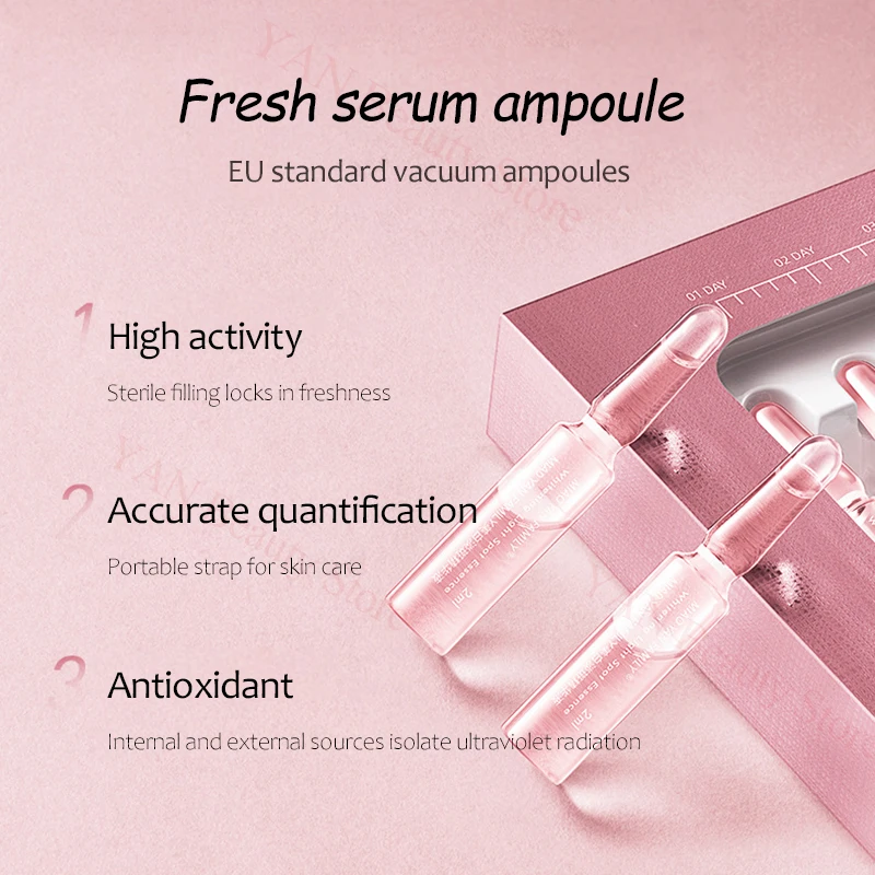 28pcs/set Symwhite 377 Whitening Ampoule, Vitamin C Light Spot Serum, Niacinamide Brightening Essence Korean Skincare Products