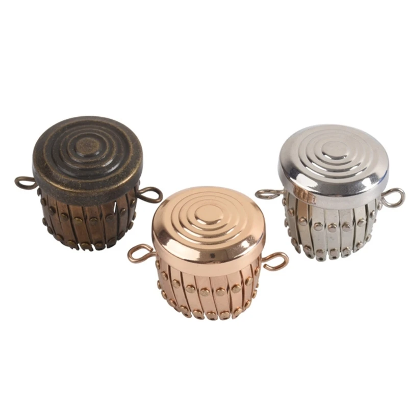 

Open Size Expandable Gate Purse Bag Hardware Pen Bag with Looped for Woman Drop Shipping