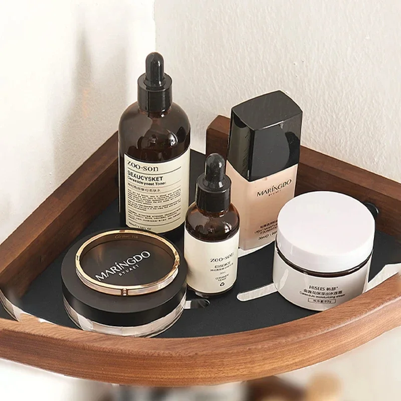 Bathroom Shower cornershelf ，Bathroom Storage Shelves, bathroom organizer Rack on wall,no drill bath shelf,household items