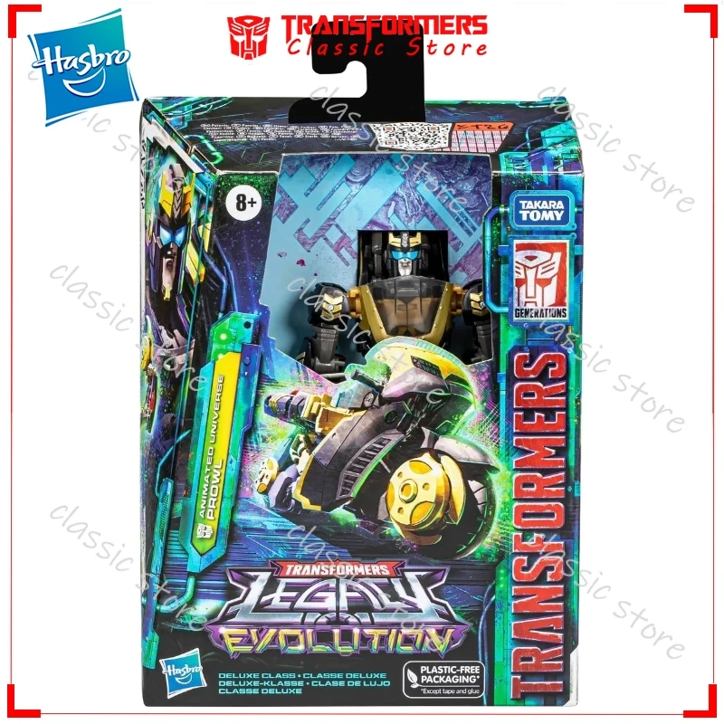 Op voorraad Klassiek Transformers Speelgoed Legacy Evolution Deluxe Class Prowl Cybertron Autobots Actiefiguren Verzamelcadeaus