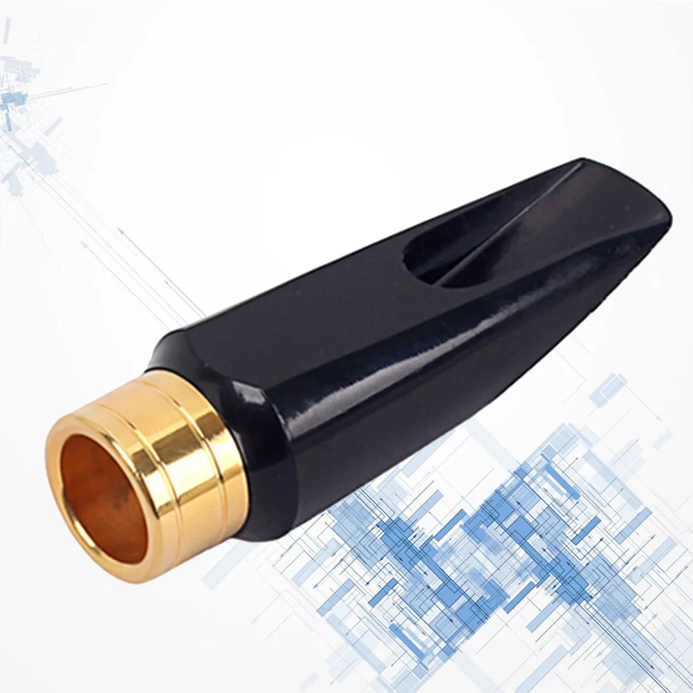 

Copper Ring Whistle Saxophone Mouthpiece Rich Sound for Multiple Jobs Alto Music Instrument