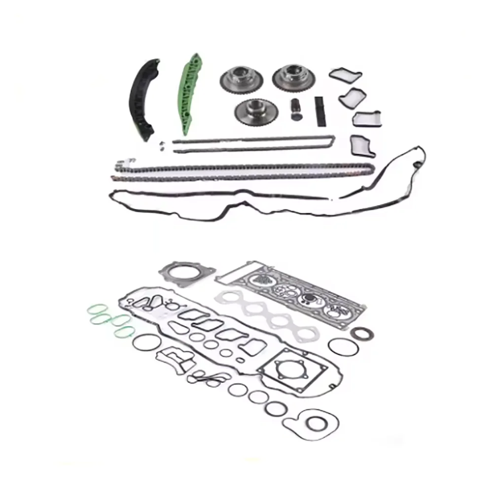 Pop Overhaul Gasket Seals Kit For Mercedes W203 W204 SLK250 E250 C200 C-CLASS With Camshaft Adjuster Timing Chain Kit M271 Engin