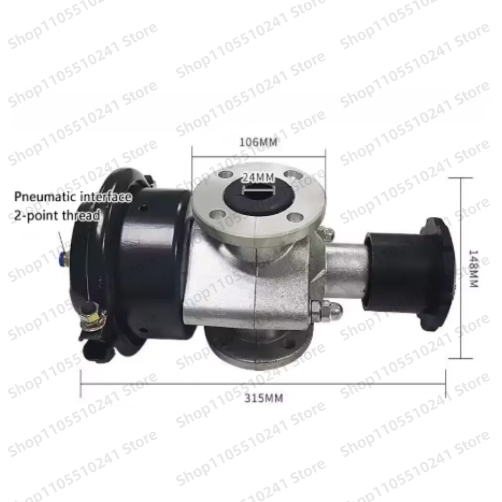 Mobile Sandblasting Machine Seasoning Valve Abrasive Valve Pneumatic Sand Control Valve