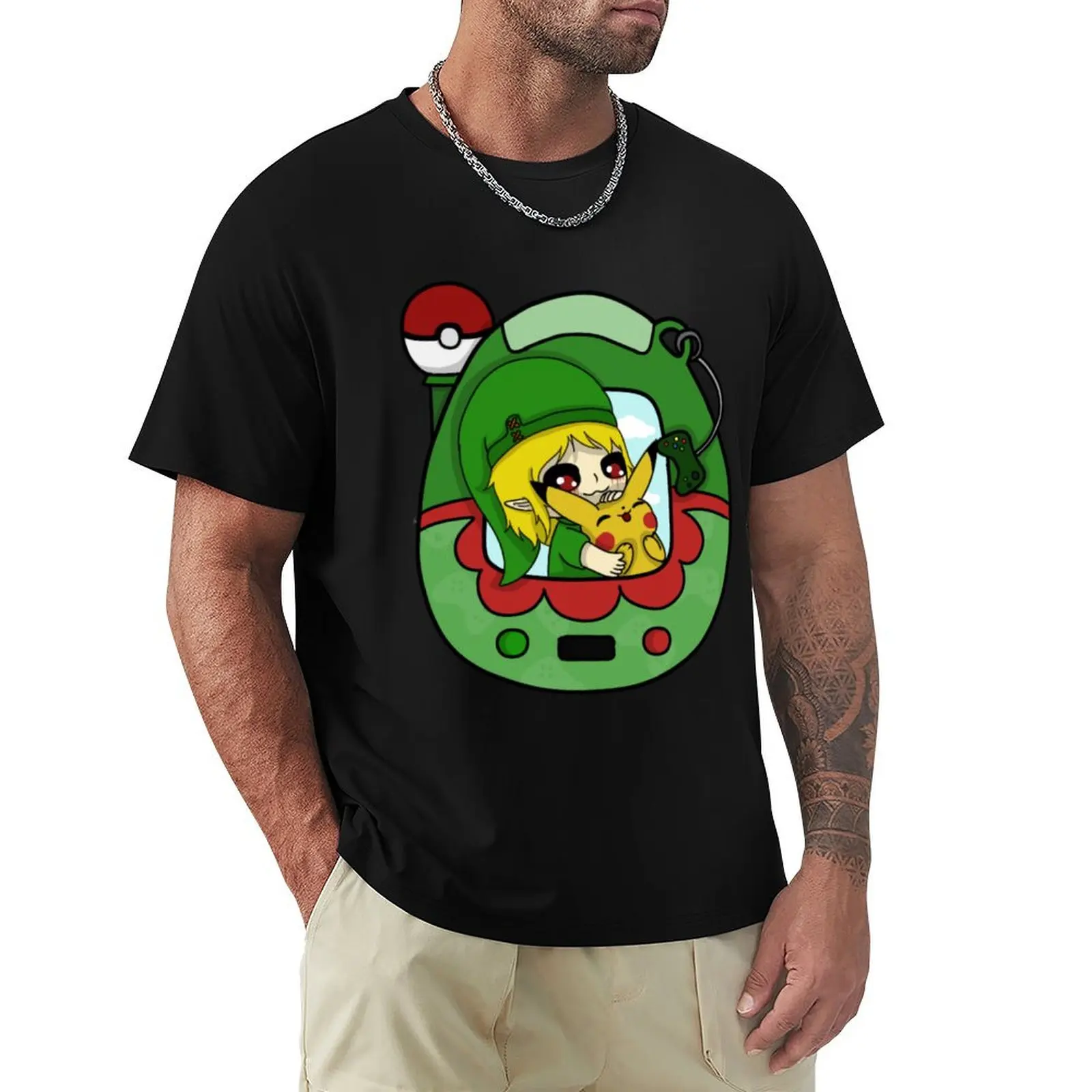 

ben tamagotchi T-Shirt oversized graphic tee fashion shirts animal prinfor boys designer t shirt men