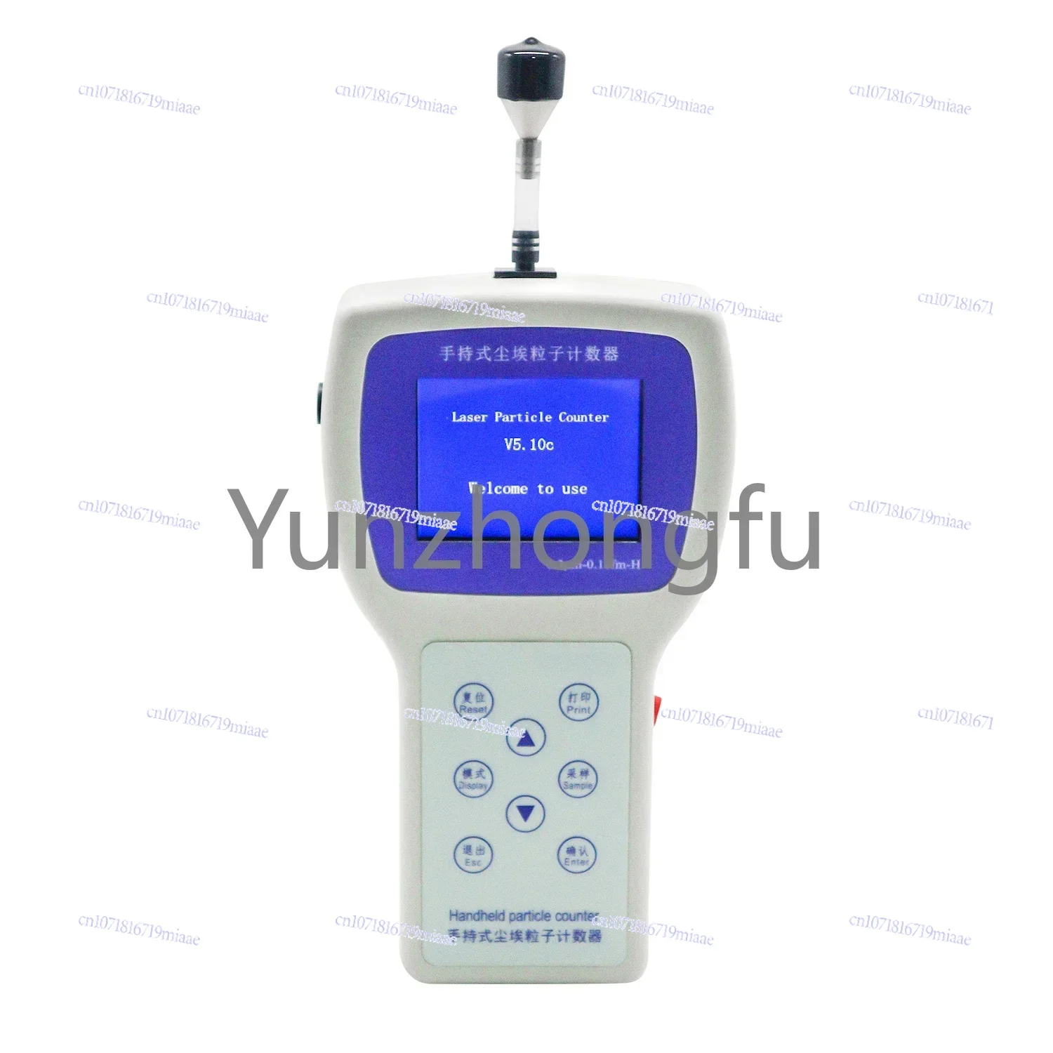 Portable Economical Air Dust Analyzer Accuracy Laser Particle Counter