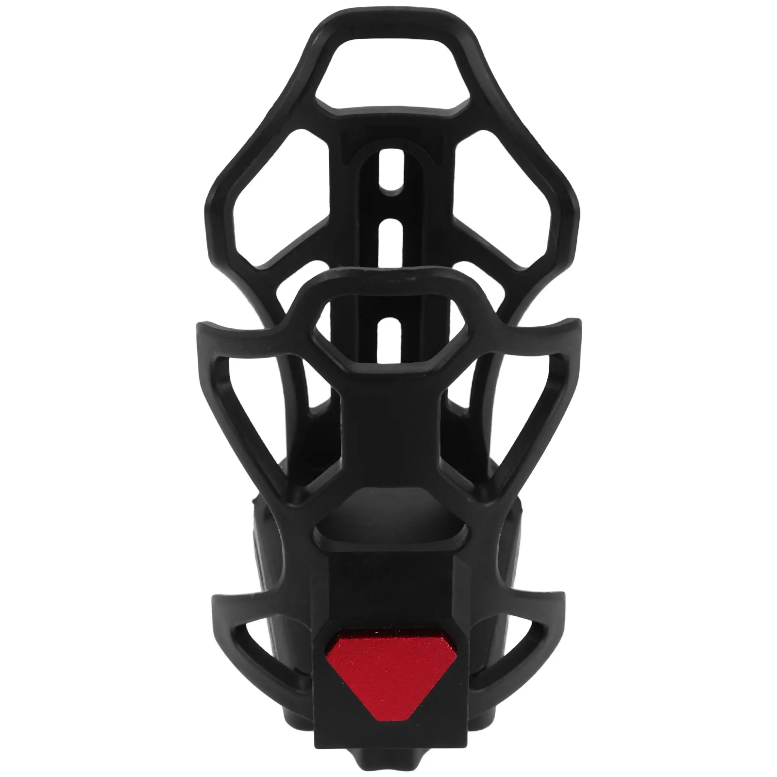 Держатель для стакана с водой для мотоцикла, черный универсальный держатель на руль для велосипедной клетки для бутылки, противоударный держатель для велосипедной чашки для