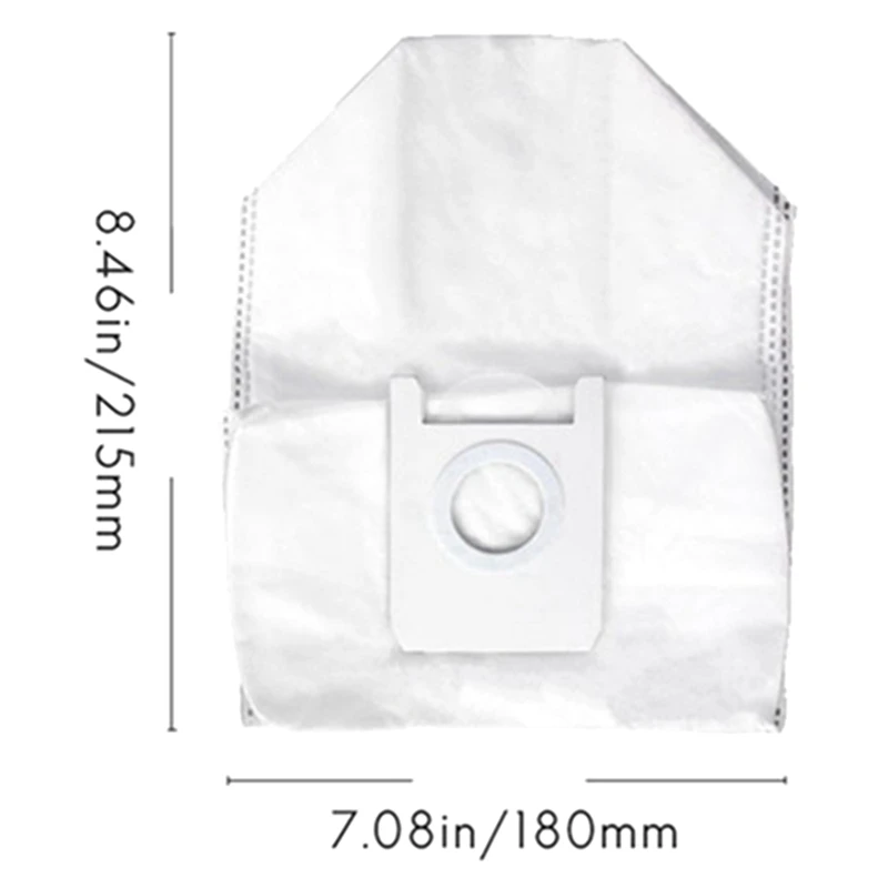 21 pz aspirapolvere spazzola laterale principale lavabile filtro HEPA Mop panno sacchetto della polvere pezzi di ricambio per Roidmi Eve Plus
