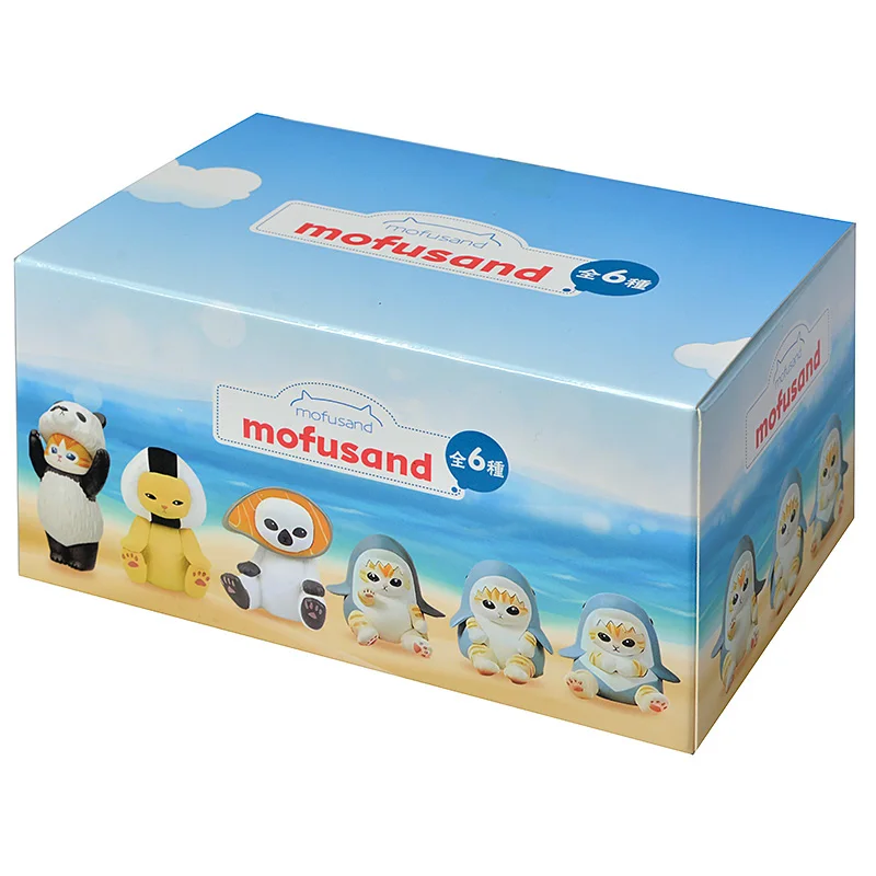 Mofusand Hai Katze Blind Box Obst Tier Niedliche Minifiguren Anime Ornamente Puppen Fans Kinderspielzeug Modell Weihnachten Geburtstagsgeschenke – Detail 26