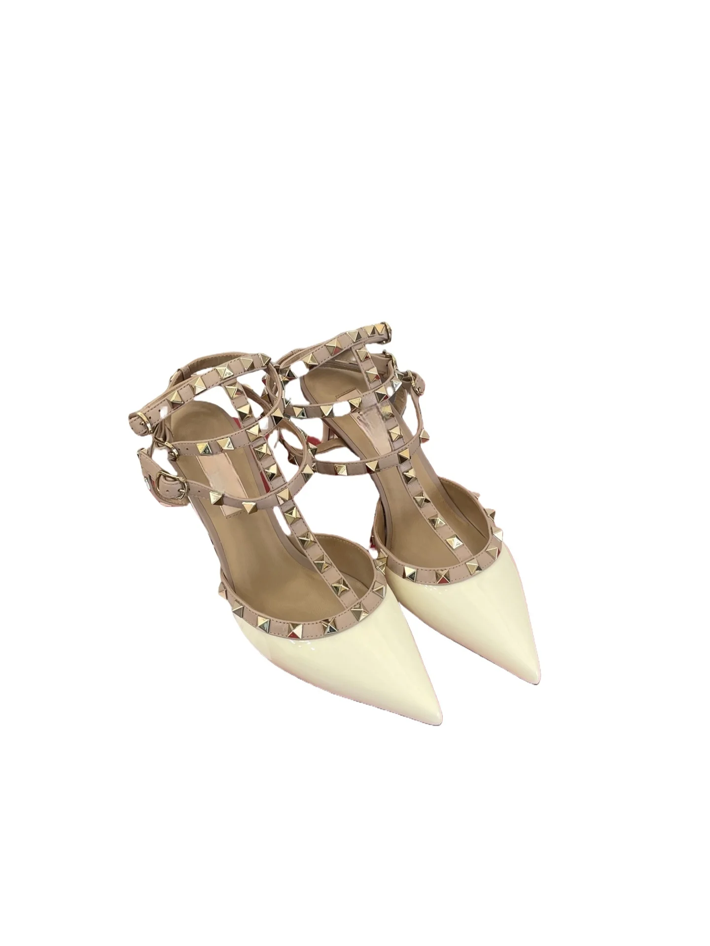 

Женские сандалии, удобная дышащая обувь из искусственной кожи, внешний материал, резиновый внутренний материал, резиновая подошва