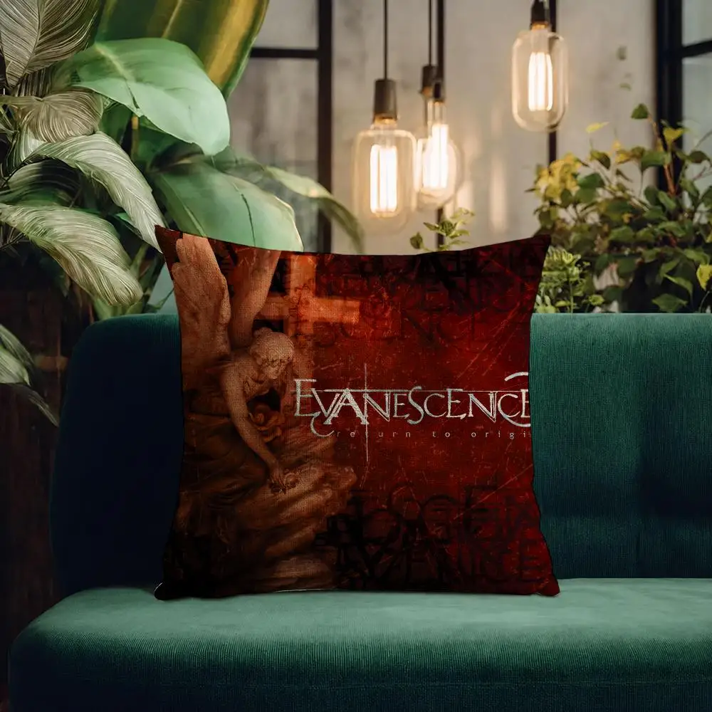 Band Evanescence Cushion Cover Natural Linen Pillowcase Set Cushion Cover for Sofa Bedroom Chair