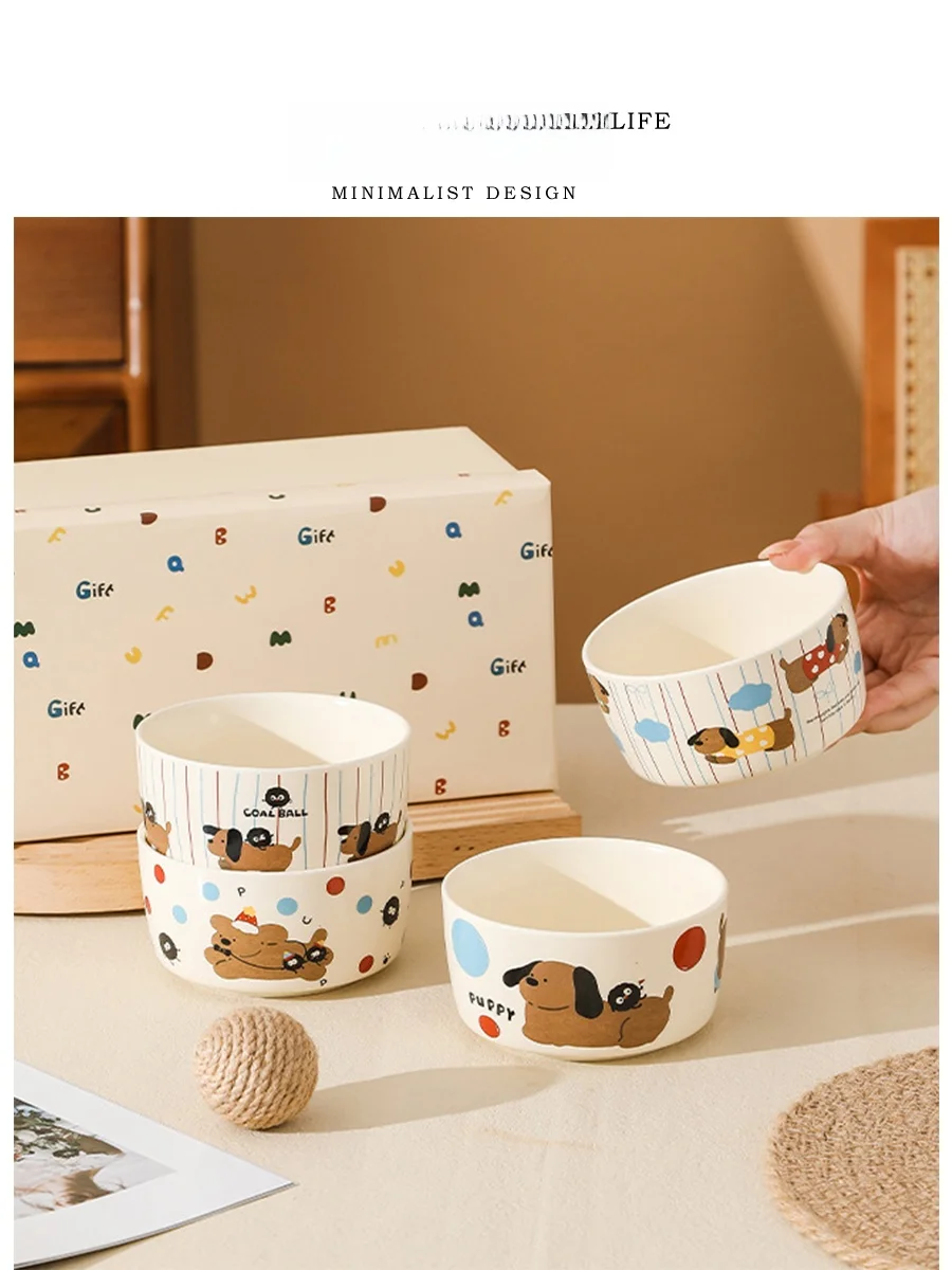 bol-de-riz-pour-petit-chien-mignon-vaisselle-cerc-haute-valeur-esthetique-dessin-anime-usage-domestique-singe-rond-grand-diametre-48-pouces