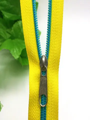 3 # 5 # 8  Zipper Head Metal Nylon Resin Black and White Color Lockless Home Textile Luggage Clothing