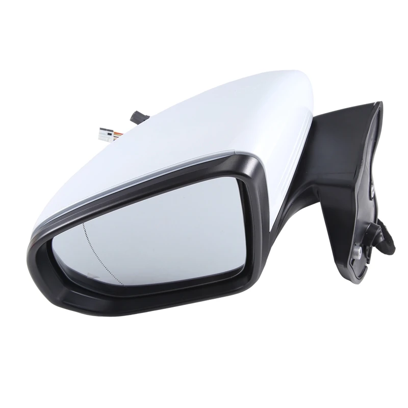 Side Door Mirror White For Mercedes Benz 2012- W463 Converted To W464 Style G Class G500 G550 G55 G63 G65