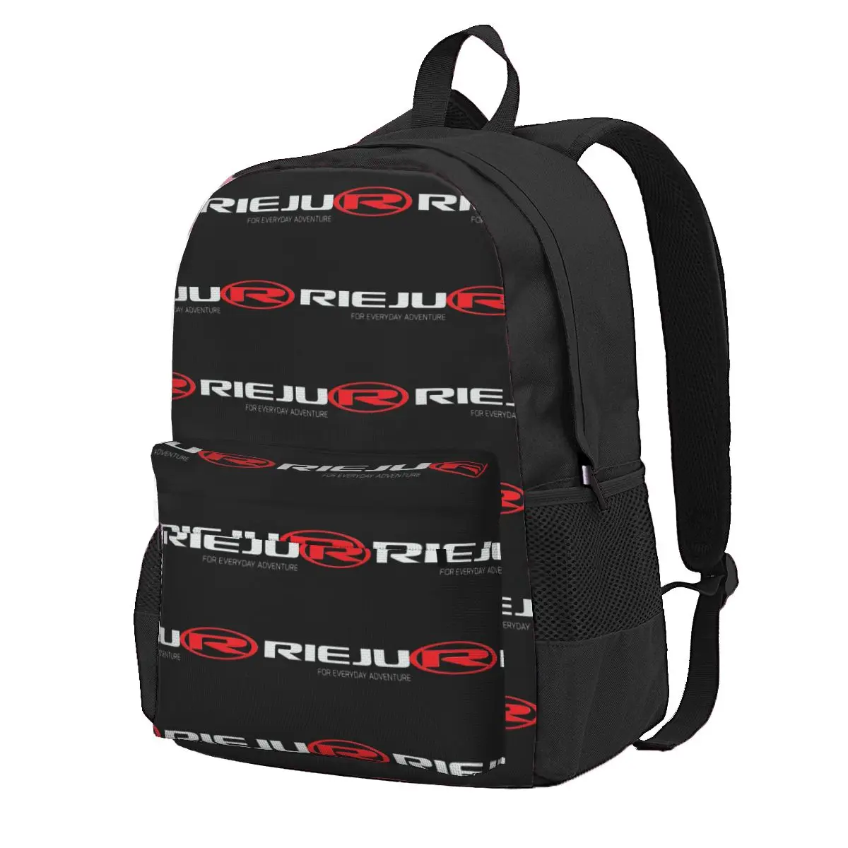 

RIEJU Logo Moto Student Backpack School Bag Hiking Travel Daypack for Men Women Fashion Bookbag Shoulder Bags