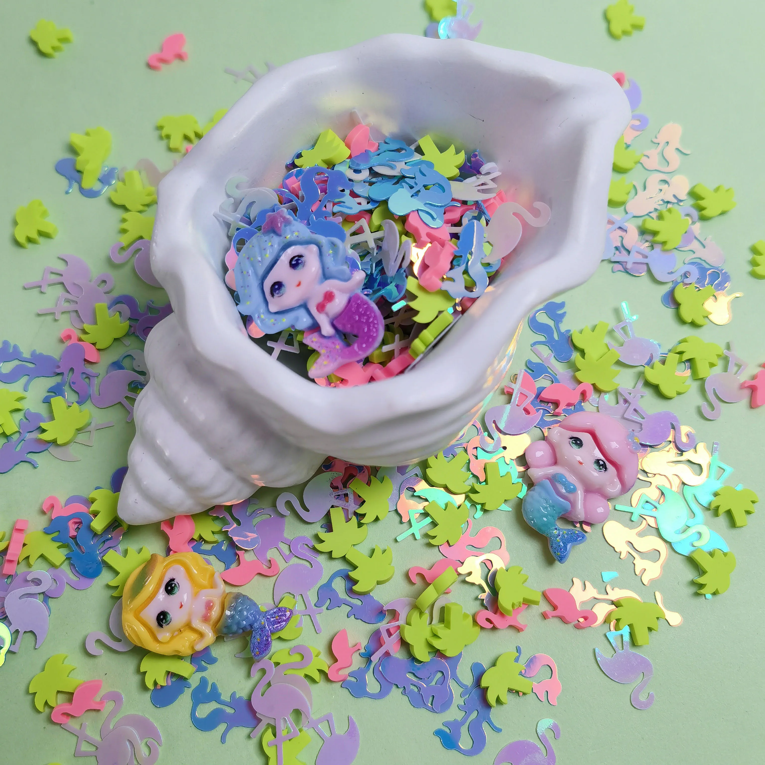 Смесь блесток для слаймов и де – обзор и цена Resin Art Tree