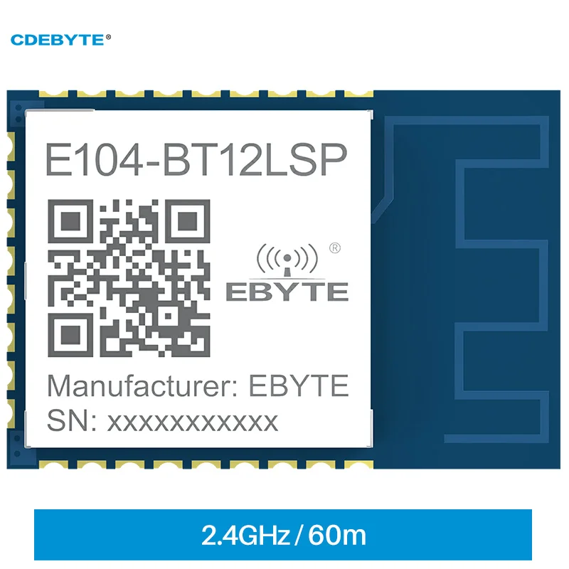 TLSR8258 Chip SIG Mesh Networking Module UART SMD E104-BT12LSP Ultra Small 19*13mm 10dBm 24MHz PCB FIFO 60 Byte Module