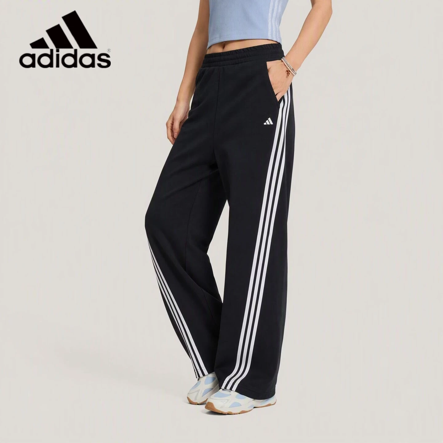 adidas Womens DCE KN BNN PNT Knitted Pants Classic Casual Trousers For Outdoor Camping Daily Activities LD2931