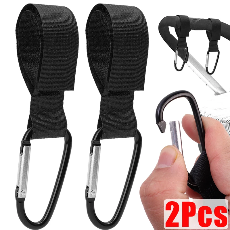 2PCS Multifunctional Baby Bag Stroller Hook Organizer Shopping Hooks Pram Hanger Convenient Pram HookBaby Stroller Accessories