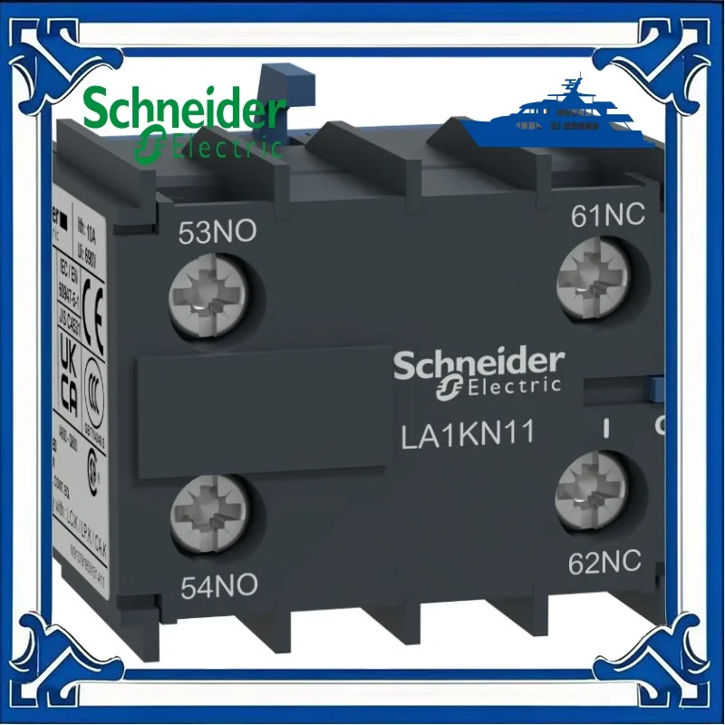 

In stock LA1KN11 LA1KN13 LA1KN20 LA1KN22 04 LA1KN40 31 LA1KN02Schneider TeSys K - Auxiliary contact block screw-clamps terminals