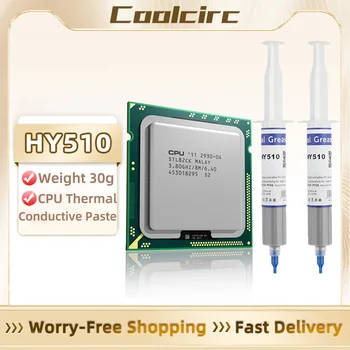 Coolcirc HY510 30g Wärmeleitfett Paste Compound Silikon für GPU CPU Chipsatz Kühlung Silikonfett