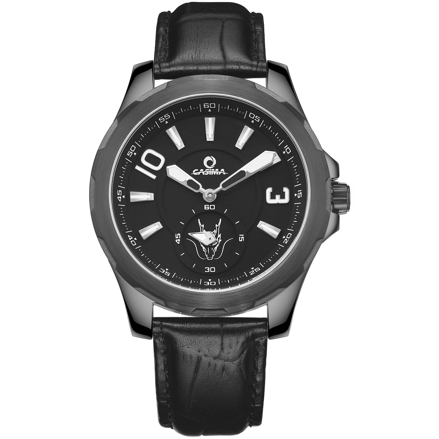 CASIMA Coppia Orologi Orologio da polso Wports da uomo, Movimento al quarzo, Luminoso, Impermeabile, Tendenza semplice, Modello ST-8312-1024