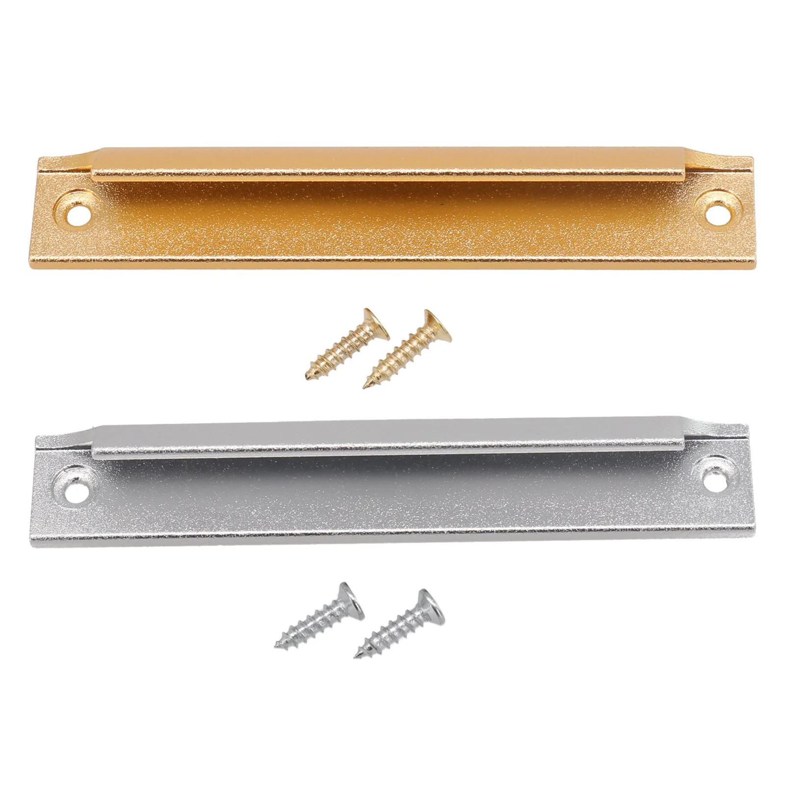 مقبض باب شاشة من سبائك الألومنيوم Aa 120 مللي متر خزانة بابية من الخشب الصلب مقبض باب سميك لخزانة/أبواب الشرفة