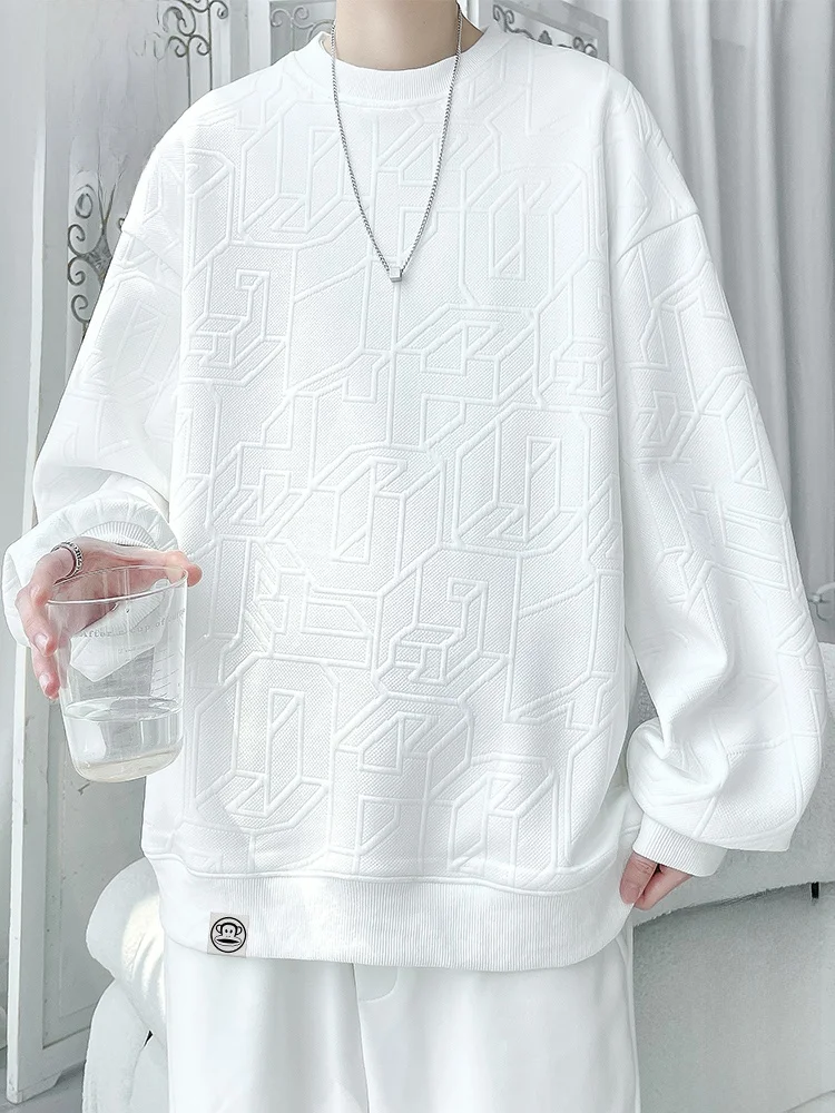 

Толстовка PaulFrank M Long Sve с круглым вырезом, удобная повседневная трикотажная кофта для осеннего сезона, из полиэфирного волокна, теплая и уютная.