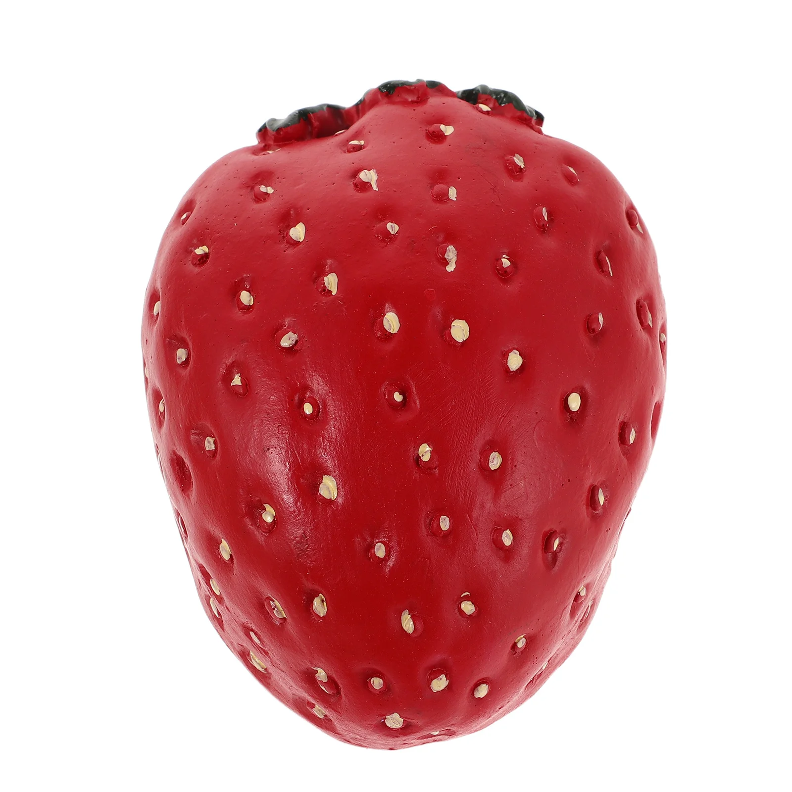 في الهواء الطلق صندوق مفاتيح مخفي الفراولة على شكل الراتنج حديقة مفتاح إخفاء مانعة لتسرب الماء تخزين آمن لتزيين ساحة الشرفة