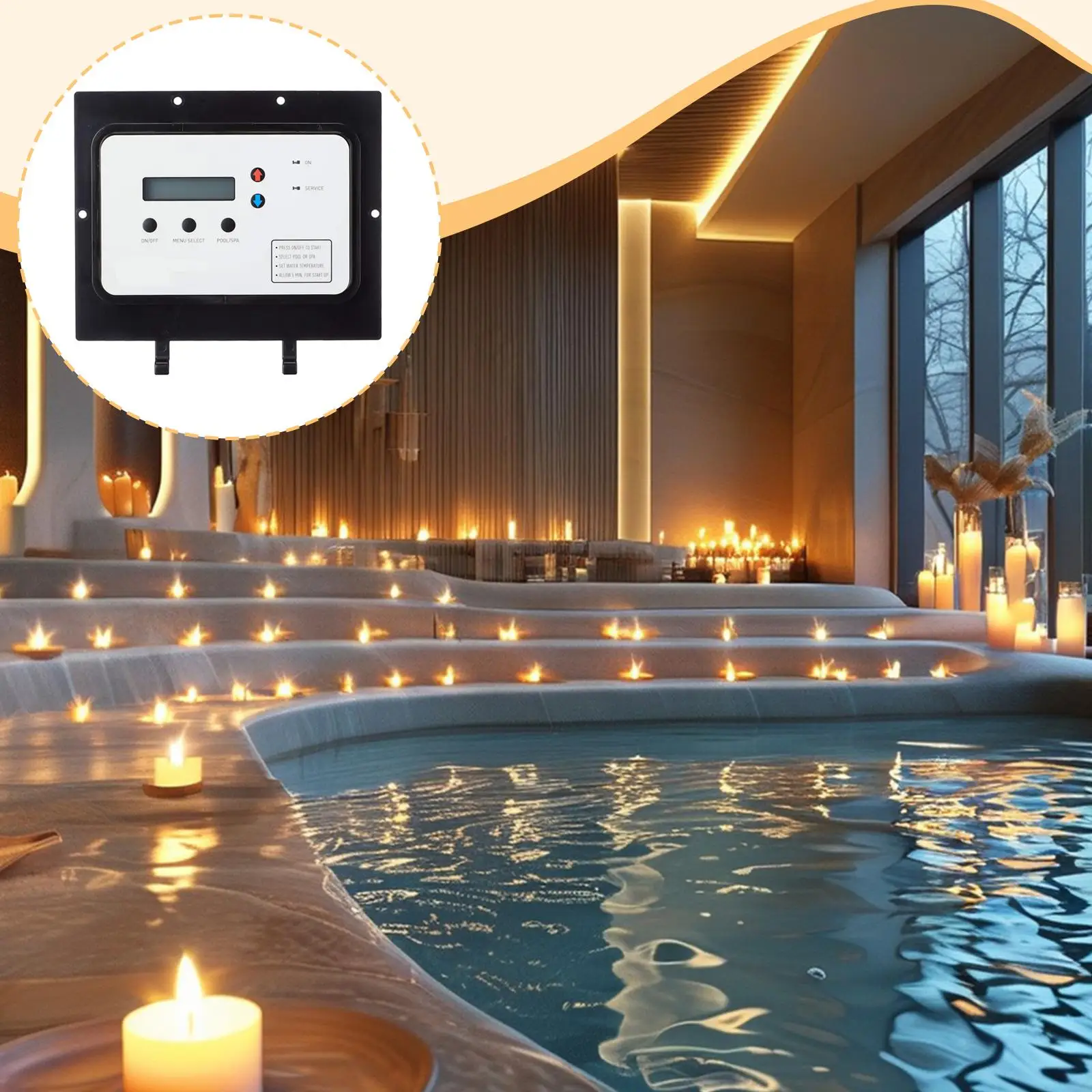 

Топливный насос для бассейна и теплового насоса 473777, черная профессиональная плата автоматического управления теплом в сборе