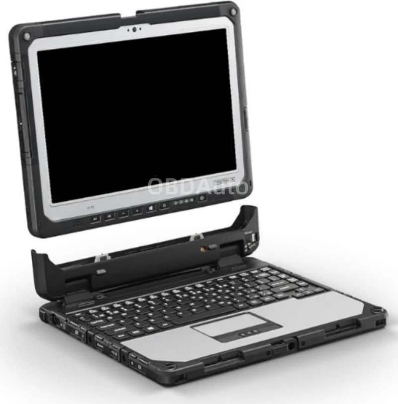 أفضل الكمبيوتر اللوحي Toughbook CF-20 CF 20 CF20 2 في 1 M5-6Y57 16GB RAM العسكرية في الهواء الطلق التشخيص كمبيوتر محمول متين 10.1 بوصة Win10 Win11 #1