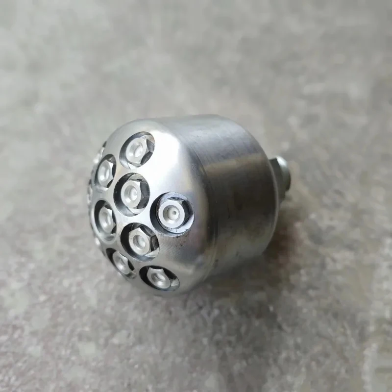 High prsure dredging sewage pipe cleaning Spraying stainls steel ceramic nozzle