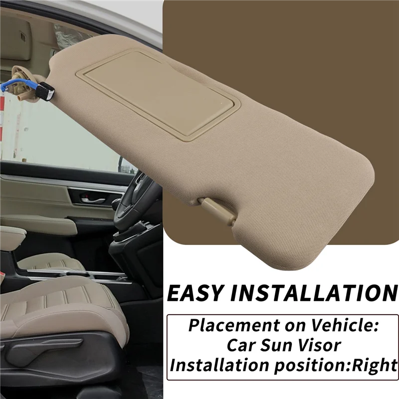 

X39A-солнцезащитный козырек в сборе, солнцезащитный козырек для Honda CR-V CRV 2017 2018-2022