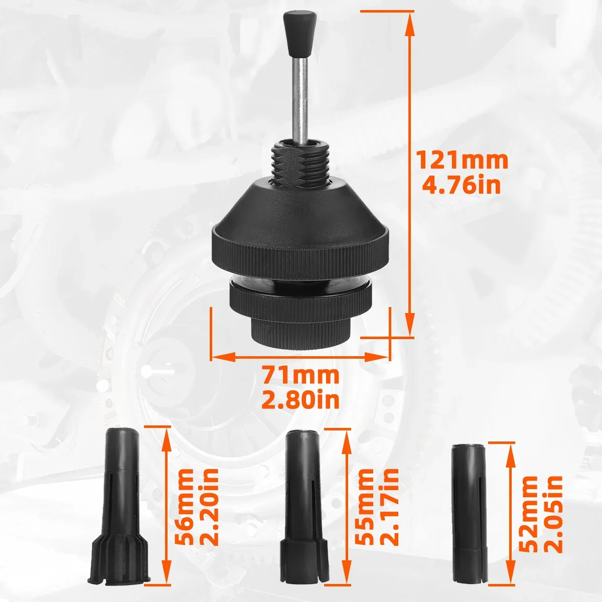 1Set Universal Clutch Positioning Tool Kit Clutch Hole Calibration Tool Automotive Transmission Automotive Maintenance Tool