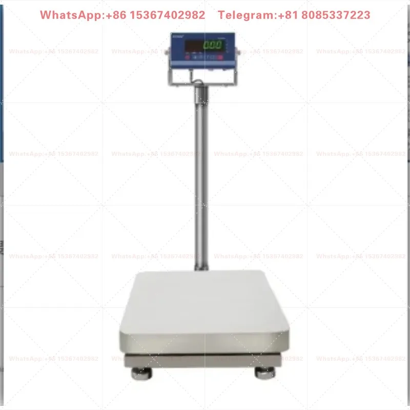 HTW-B2 300 kg/500 kg high-precision wireless weighing platform scale, stainless steel LED indicator platform scale