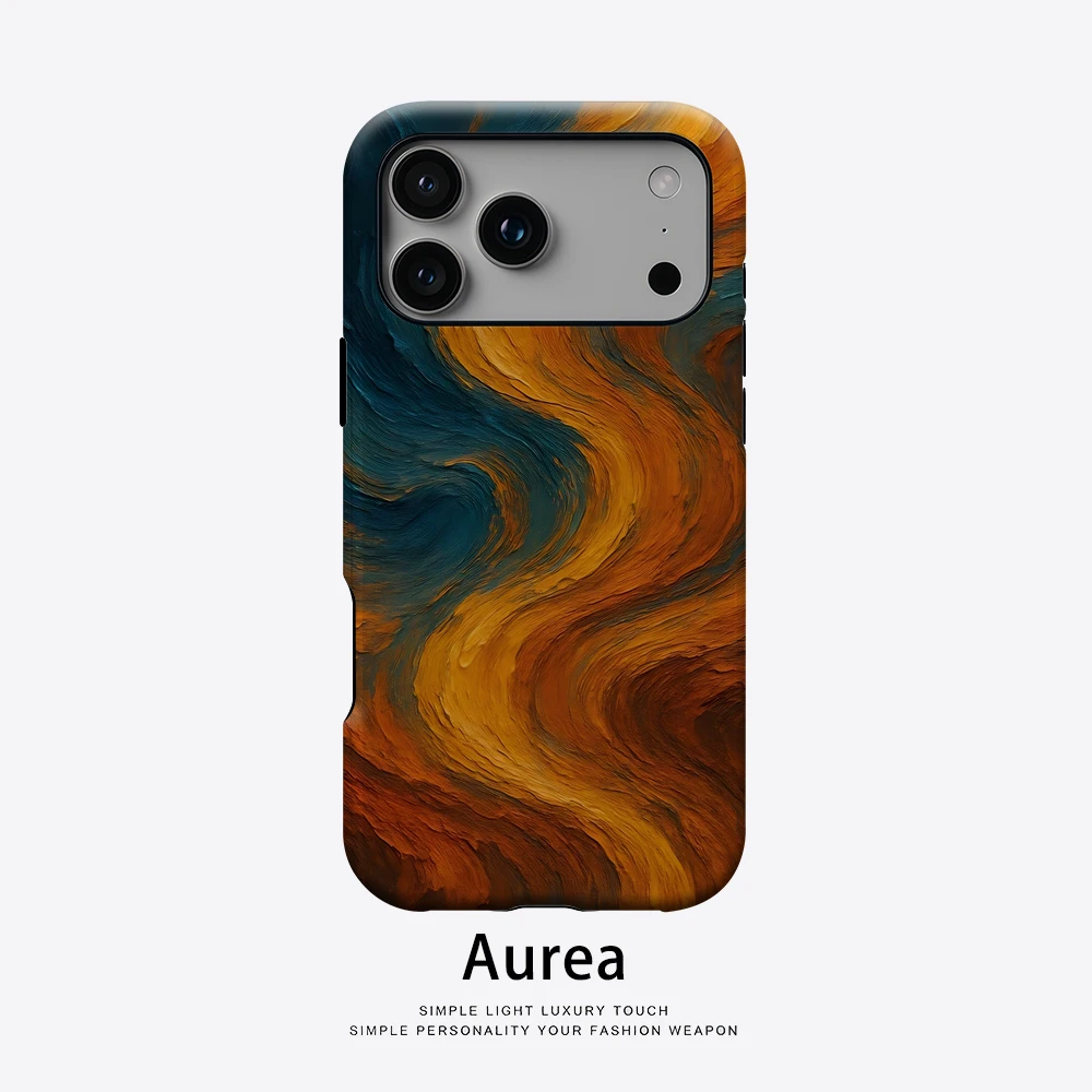 Swirl Glow Handyhülle für magnetische Handyhülle für iPhone 17 16 15 14 13 Pro Max Plus, einzelne doppelschichtige robuste Hülle