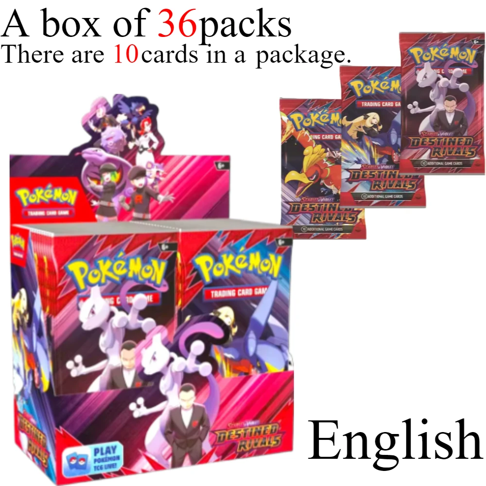 2025 Pokemon Destined Rivals Prismatic Evolutions Card Stellar Crown 151 Ultra Prism English Booster Battle Transaction Card