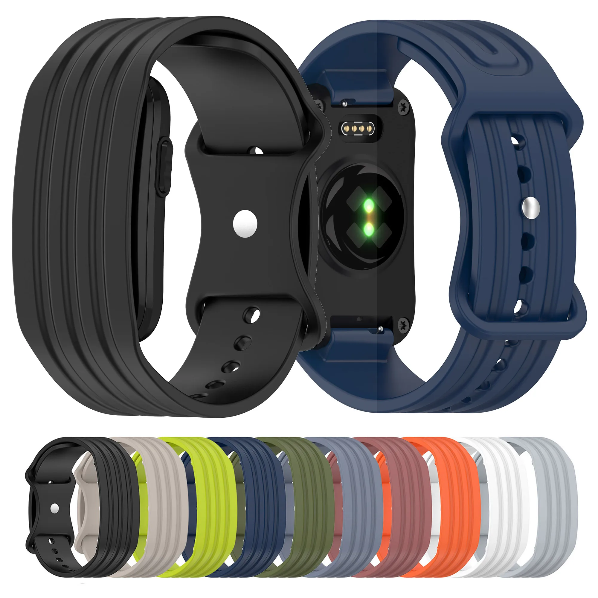 Silikonarmband für Garmin CIRQA Armband Smartwatch-Band – Detail 2