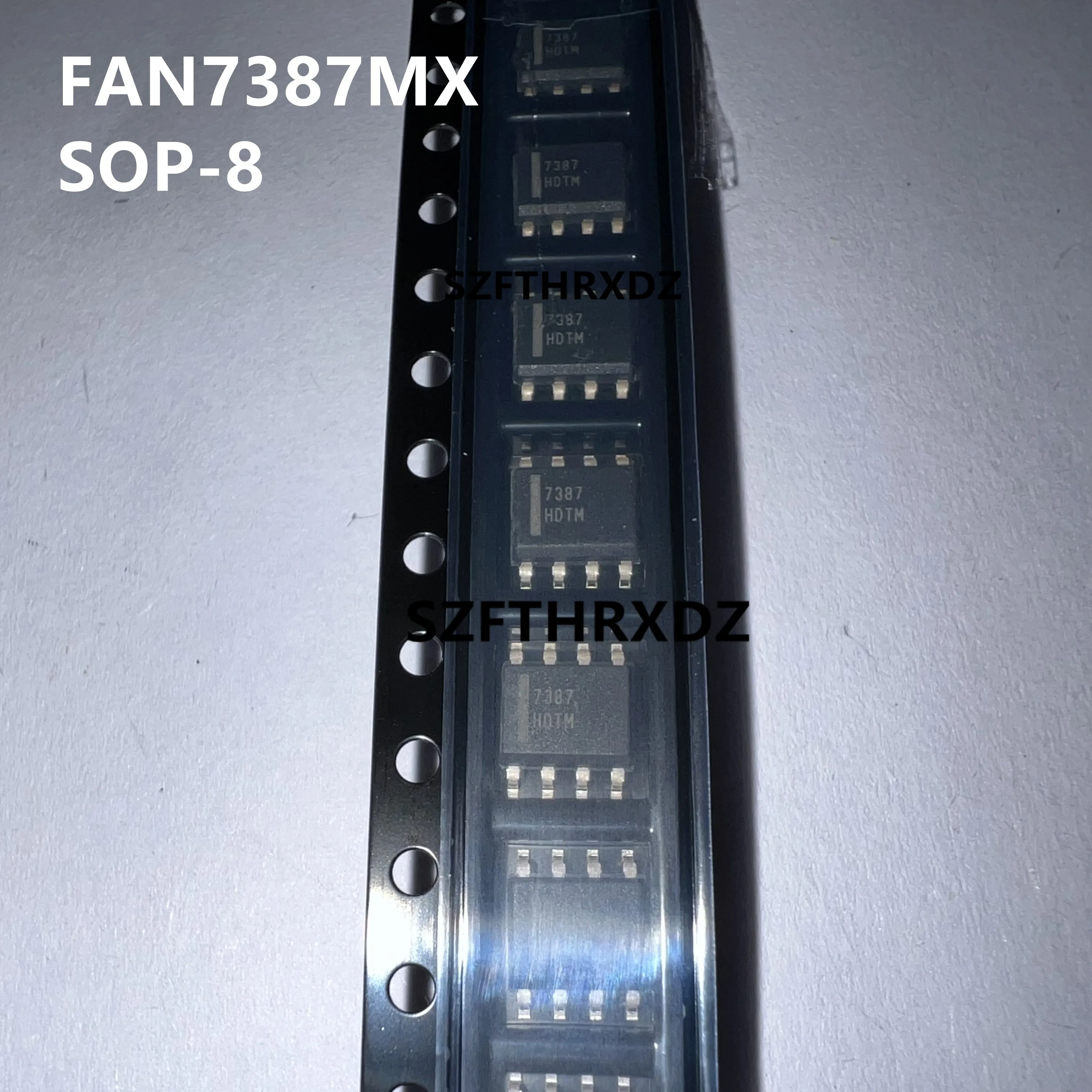 

10pcs 100% New Imported Original FAN7387MX FAN7387 7387 SOP-8 Power IC Chip