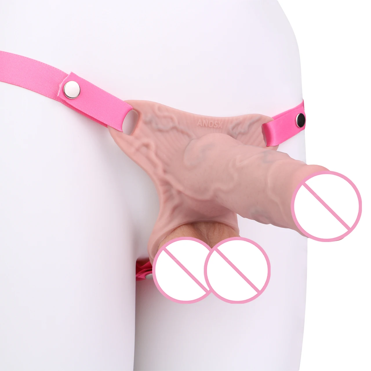 ANOSX قضيب جلدي أقفاص الديك سيسي لينة سيليكون ذكر العفة قفص مع قابل للقفل آمنة العفة حزام القضيب الدائري الجنس لعب للرجال #4