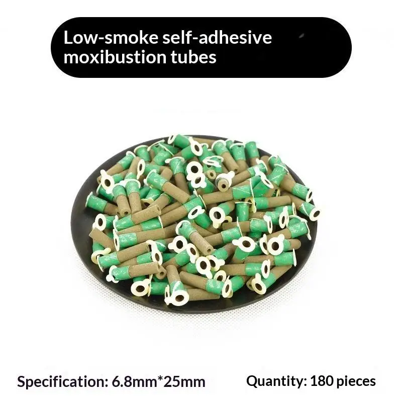 180 Pcs Mini Moxa Sticks Pure Wormwood Finger Moxibustion Roll For Warm Massage Relaxation Wellness