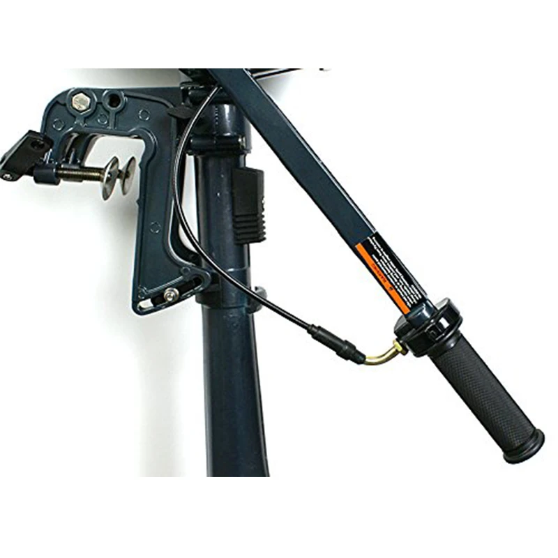2 Stroke 4.0HP Marine Outboard Engine Boat Motor 74.6CC Displacement Aluminum Construction with Water-Cooled System