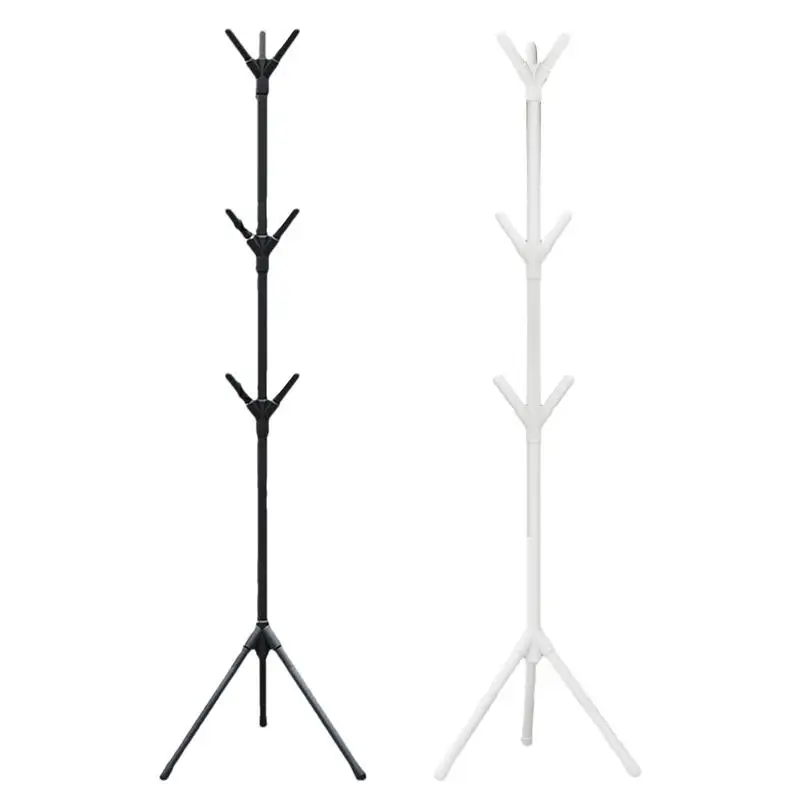 

Freestanding Coat Rack Tree Branch Shape Storage Rack Multi Hook Thickened Steel Tube Clothes Storage Rack For Hall Living Room