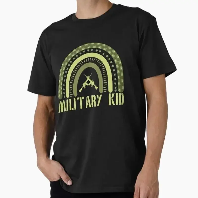 Military Kid Rainbow Child Month P T Shirt Made USA AUS M 2XL