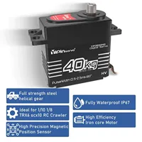YP3240MG 40KG High Torque Digital Servo Motor RC Steel Metal Gear IP67 Waterproof for 1:8 1:10 TRX6 Scx10 RC Crawler Cars Robot