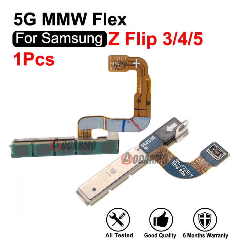 Módulo de antena de señal 5G mmW, pieza de repuesto de cable flexible para Samsung Galaxy Z Flip5 Flip 4 3 5 F721U F731 Flip3 SM-F711