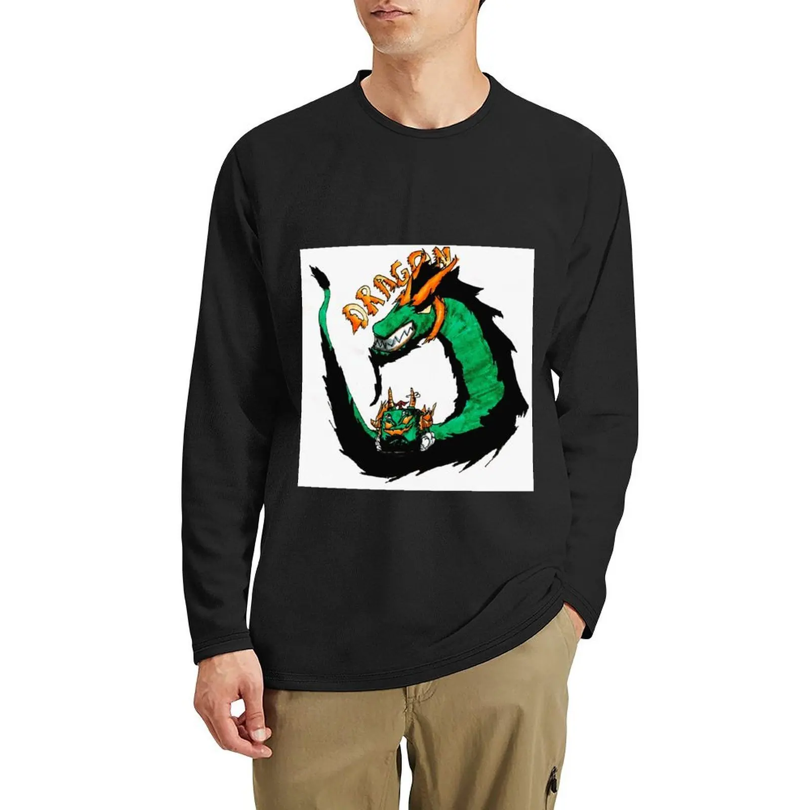 Blox Fruits: Dragon (boiz 1) تي شيرت طويل للأولاد تي شيرت أبيض أسود تي شيرت بلوزة تي شيرت للرجال قطن