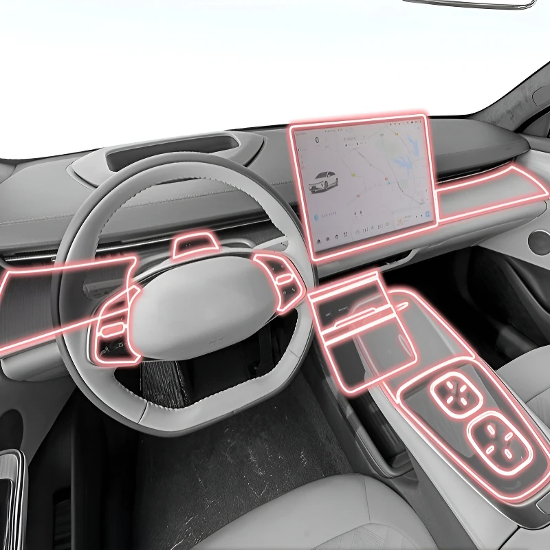 

FOR Changan Qiyuan A07 2022-2024 Dashboard Multimedia Navigation Transparent Anti-Scratch Protection Film Modification for